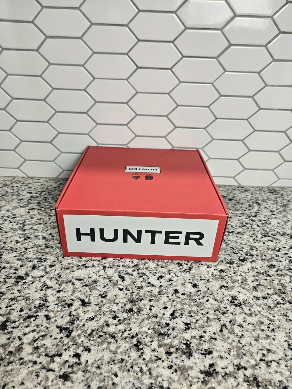 Hunter Kids Bright Red Short Rain Boots